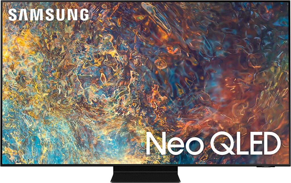Samsung QN98QN90AA 98" Neo QLED QN90 Series 4K Smart TV with a Austere 7S-PS8-US1 VII-Series 8 Outlet Power w/Omniport USB (2021)